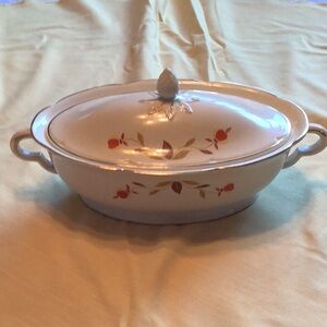 Hall’s Dinnerware oval bowl